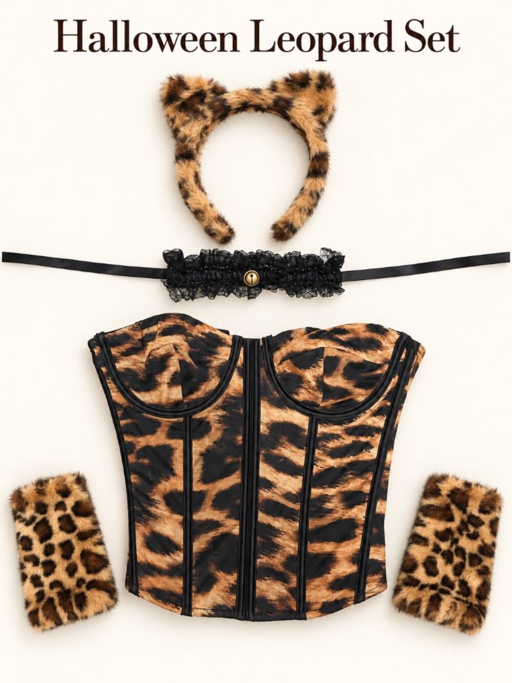 Leopard Halloween Costume Set
